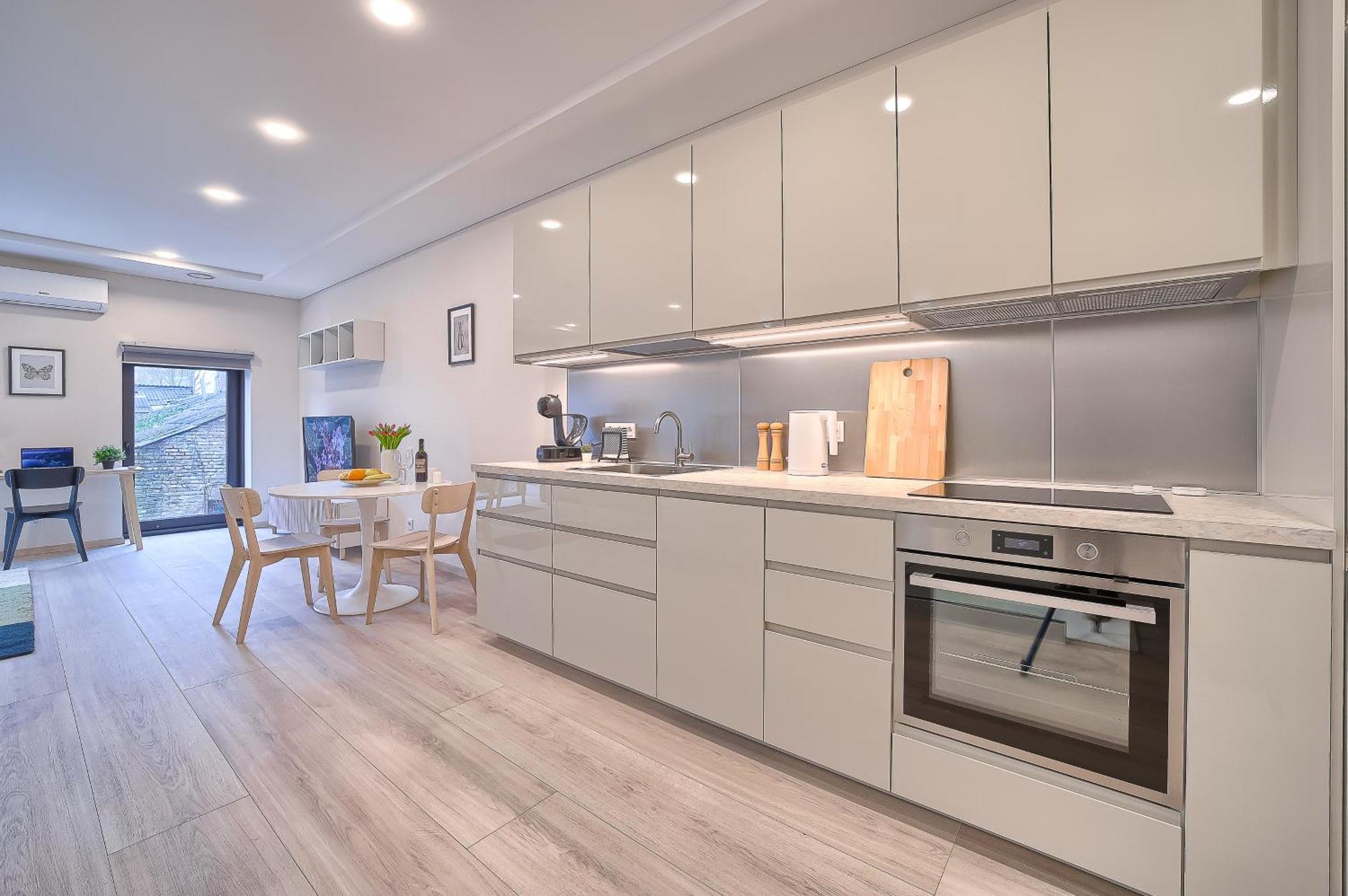 Business-Class Apartments 2 X Free Parking X Self Check In 24X7 VNO Exterior foto
